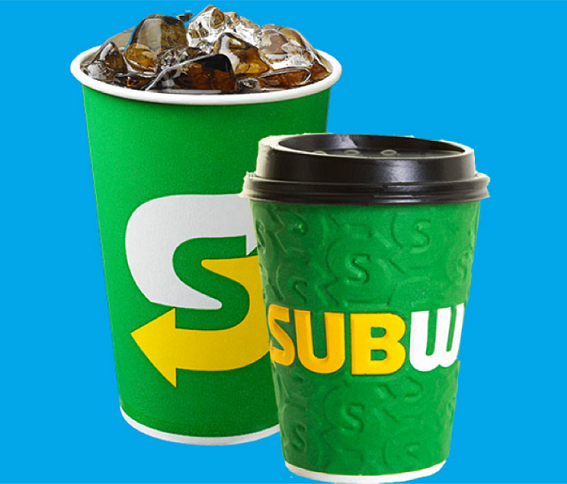Subway Online Delivery Drinks