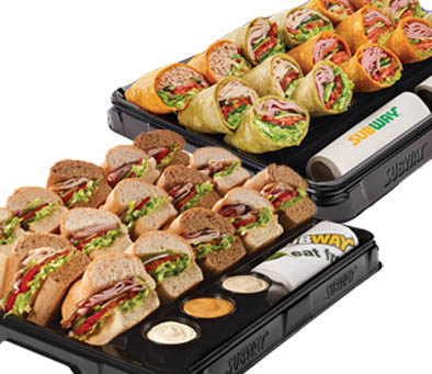 Subway Online Delivery : Catering Platters